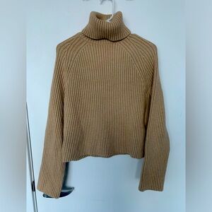 H&M Beige Turtleneck Sweater
